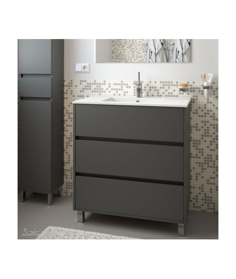 MUEBLE ARENYS 800 GRIS + LAV