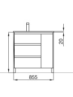 CON.ARENYS 855 BL (ML)