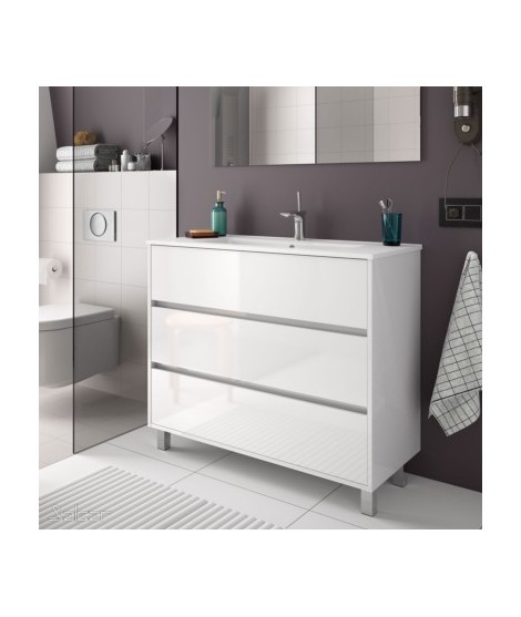 MUEBLE ARENYS 1000 BL + LAV