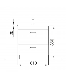 MUEBLE ALMAGRO 800 R ETERNITY(M+L)