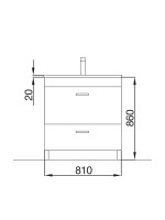 MUEBLE ALMAGRO 800 R ETERNITY(M+L)