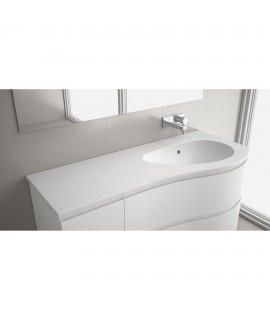 LAVABO MAM 1200X510 IZD CARGA MINERAL  SIN GRIFO