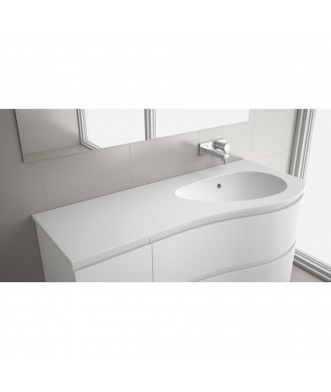 LAVABO MAM 1200X510 IZD CARGA MINERAL  SIN GRIFO