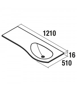 LAV.MAM 1200 IZD CARGA MINERAL MATE SIN GRIFO