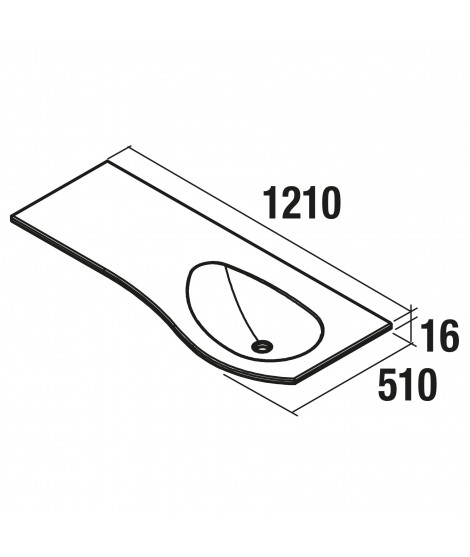 LAV.MAM 1200 IZD CARGA MINERAL MATE SIN GRIFO