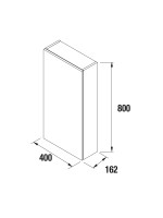 MOD.ALLIANCE 400X800 BLANCO BR