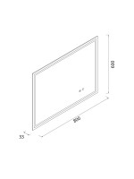 ESP.LED CHICAGO 600 X  800 H/V CON SENSOR