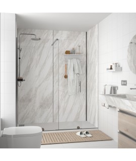 PANEL DUCHA-E HASTA 799 MARMOL BLANCO