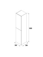 PIL.ALLIANCE 350X1600 GRIS BR