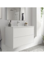 MUEBLE OPTIMUS 800 + LAVABO BLANCO MATE