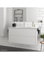 MUEBLE OPTIMUS 1000 + LAVABO BLANCO MATE