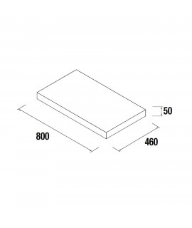 ENCIMERA 50 800 BLANCO BRILLO