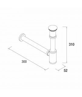SIFON SMART C/ VALVULA CLICKER